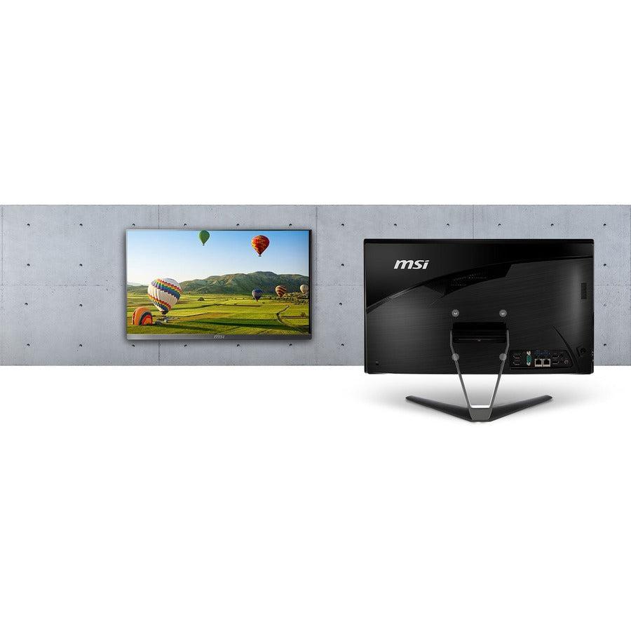 Msi Pro 22Xt 10M-015Us 21.5 Inch Intel Core I3-10100 Processor 4Gb Ddr4 1Tb 7200Rpm Windows 10 Home Multi-Touch Screen All-In-One Pc (Black)