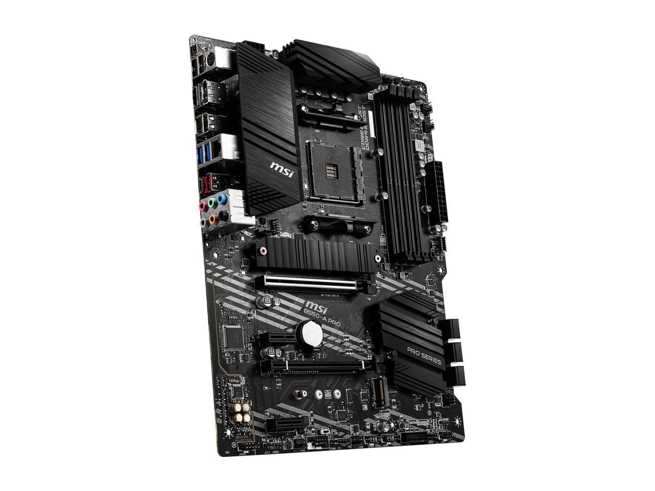 Msi Pro B550-A Pro Am4 Amd B550 Sata 6Gb/S Atx Amd Motherboard