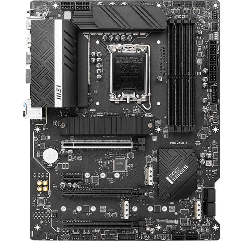 Msi Pro Z690-A Socket Lga1700/ Intel Z690/ Ddr5/ Sata3&Usb3.2/ M.2/ Atx Motherboard