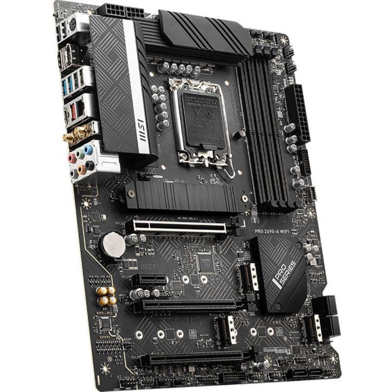 Msi Pro Z690-A Wifi Socket Lga1700/ Intel Z690/ Ddr5/ Sata3&Usb3.2/ M.2/ Wifi&Bluetooth/ Atx Motherboard