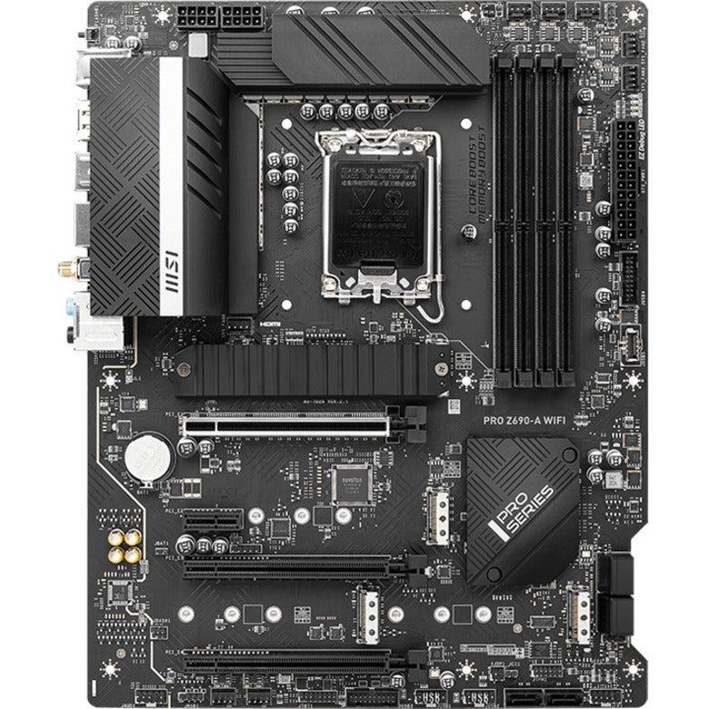 Msi Pro Z690-A Wifi Socket Lga1700/ Intel Z690/ Ddr5/ Sata3&Usb3.2/ M.2/ Wifi&Bluetooth/ Atx Motherboard