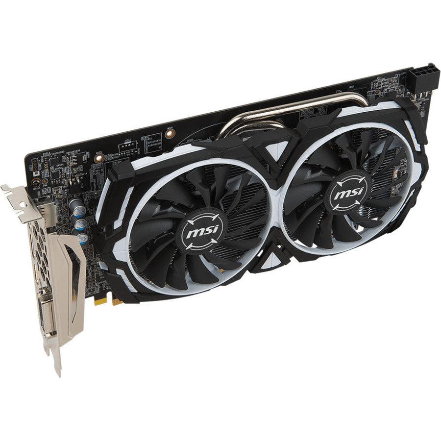 Msi Radeon Rx 580 8Gb Gddr5 Pci Express X16 Crossfirex Support Video Card Rx 580 Armor 8G Oc