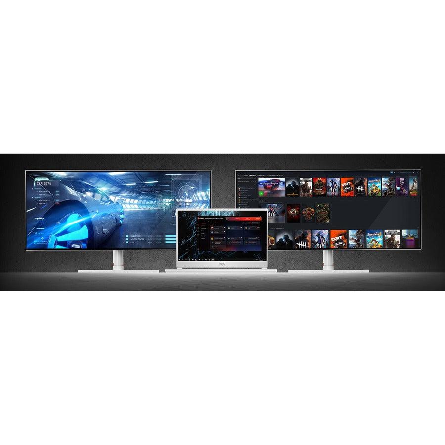 Msi Stealth 15M A11Uek-220 15.6 Inch Intel Core I7-11375H 3.3-5.16Ghz/ 32Gb(16Gb*2) Ddr4/ 1Tb Nvme Ssd/ Rtx 3060/ Usb3.2/ Windows 10 Laptop (White)