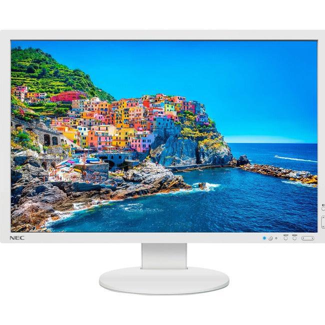 Nec Display Multisync Pa243W 24.1" Wuxga Wled Lcd Monitor - 16:10 - White