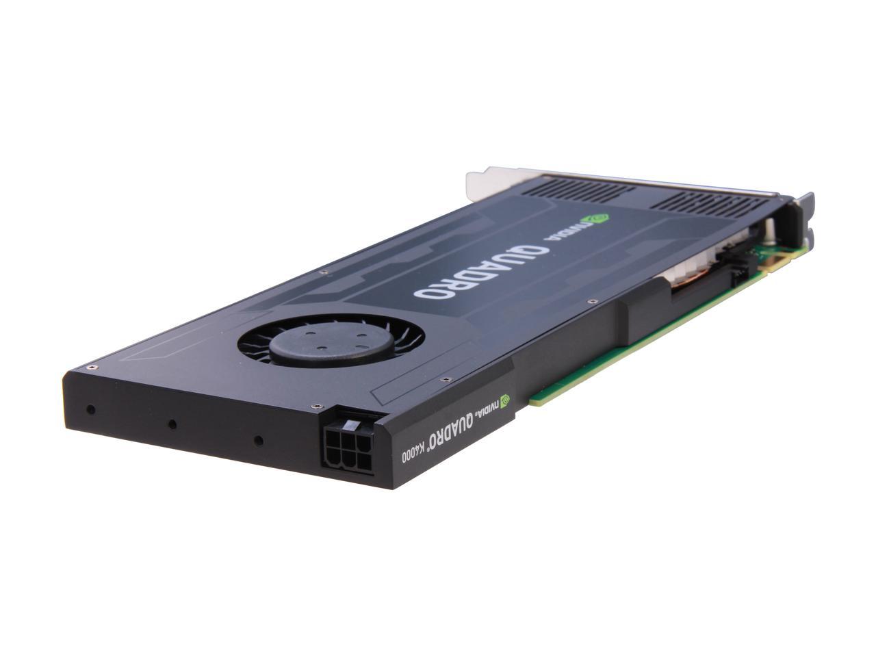 Nvidia Quadro K4000 Vcqk4000-Pb 3Gb 192-Bit Gddr5 Pci Express 2.0 X16 Full Height Workstation Video Card