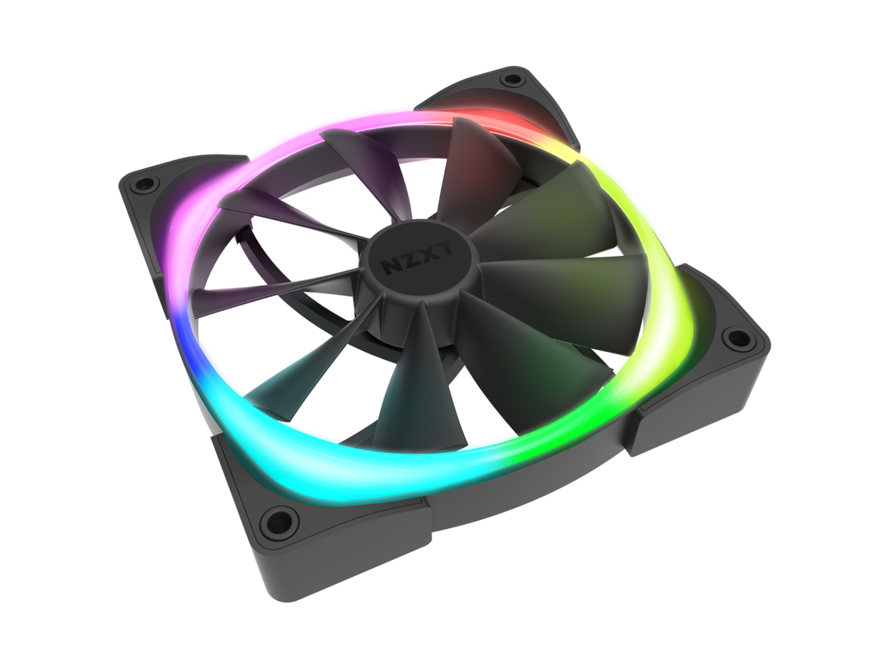 Nzxt Aer Rgb 2 - 120Mm - Rgb Led - Fluid Dynamic Bearing - Pwm Fan For Hue 2 - Single