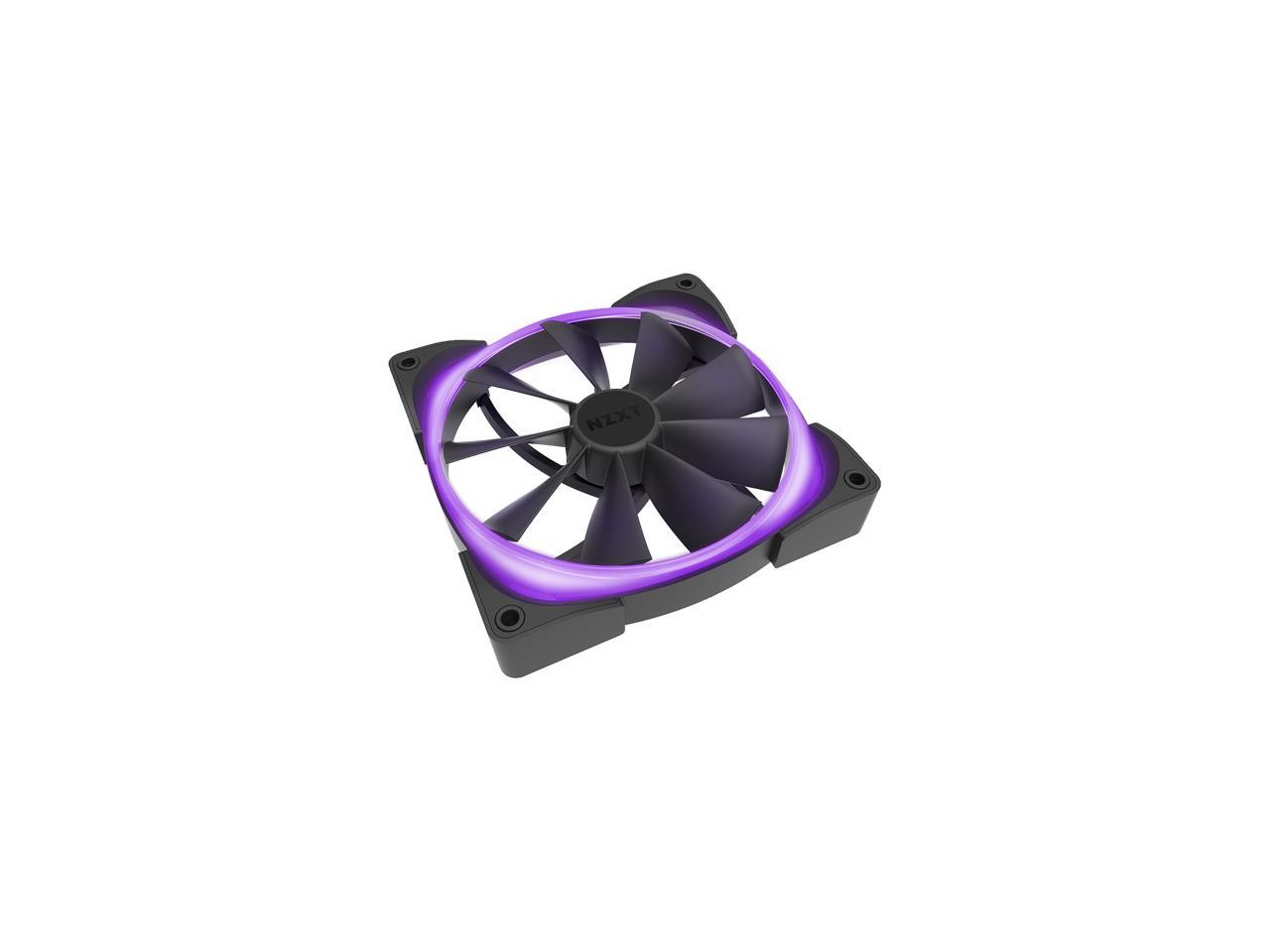 Nzxt Aer Rgb 2 - 140Mm - Advanced Lighting Customizations - Winglet Tips - Fluid Dynamic Bearing -