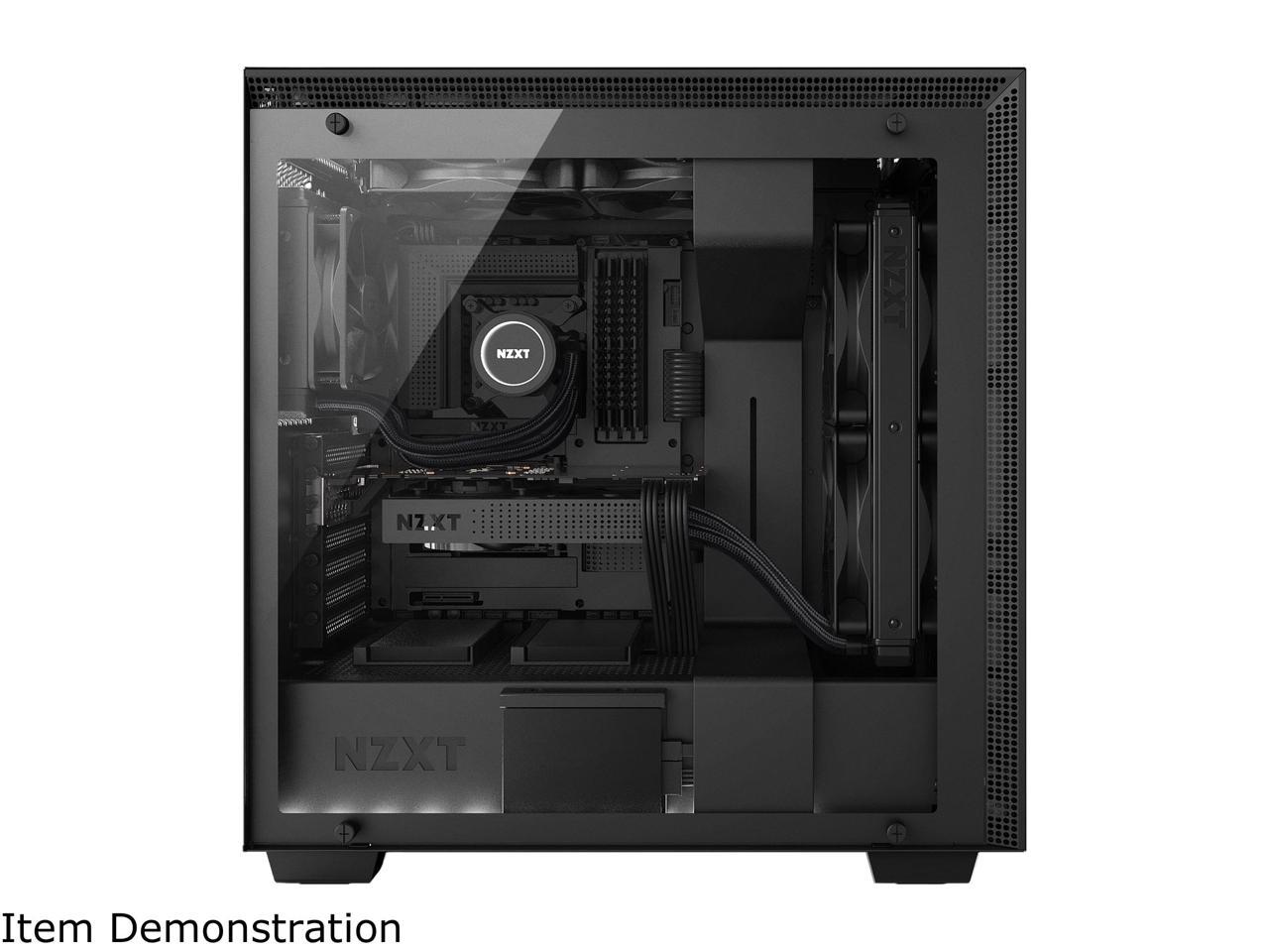 Nzxt Kraken M22 120Mm - All-In-One Rgb Cpu Liquid Cooler - Cam-Powered - Infinity Mirror Design -