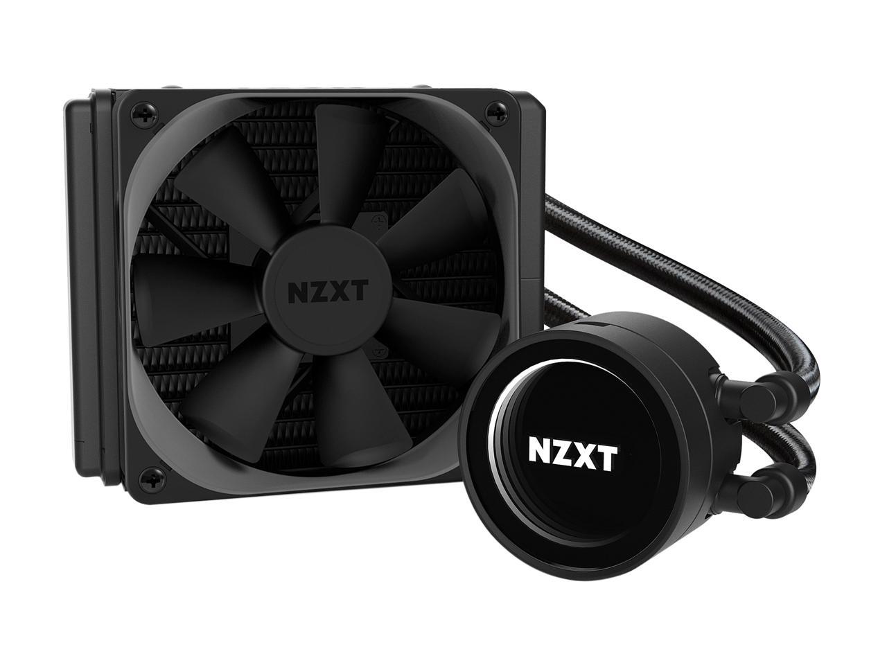 Nzxt Kraken M22 120Mm - All-In-One Rgb Cpu Liquid Cooler - Cam-Powered - Infinity Mirror Design -