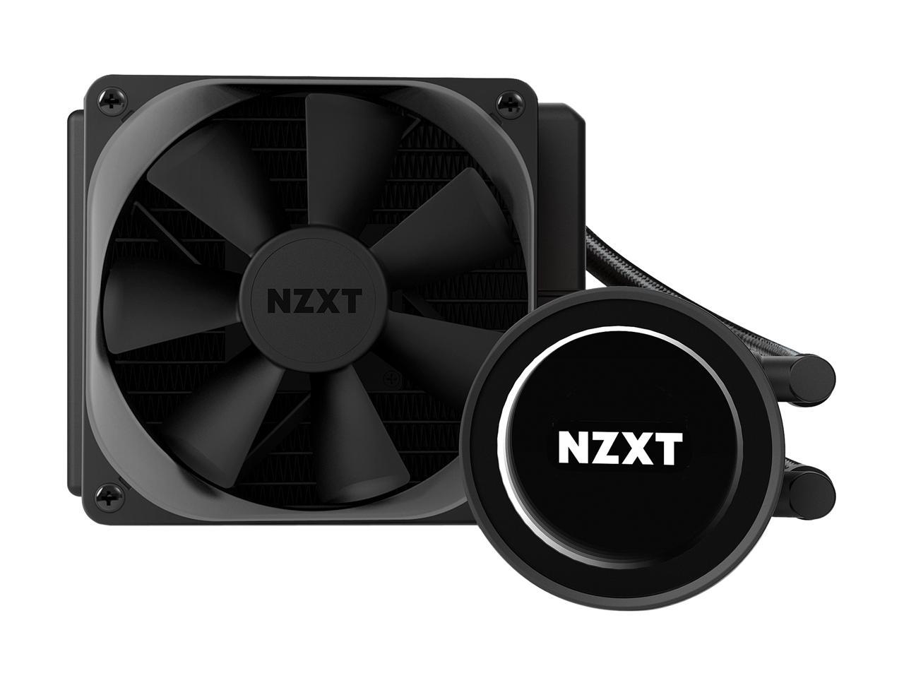 Nzxt Kraken M22 120Mm - All-In-One Rgb Cpu Liquid Cooler - Cam-Powered - Infinity Mirror Design -