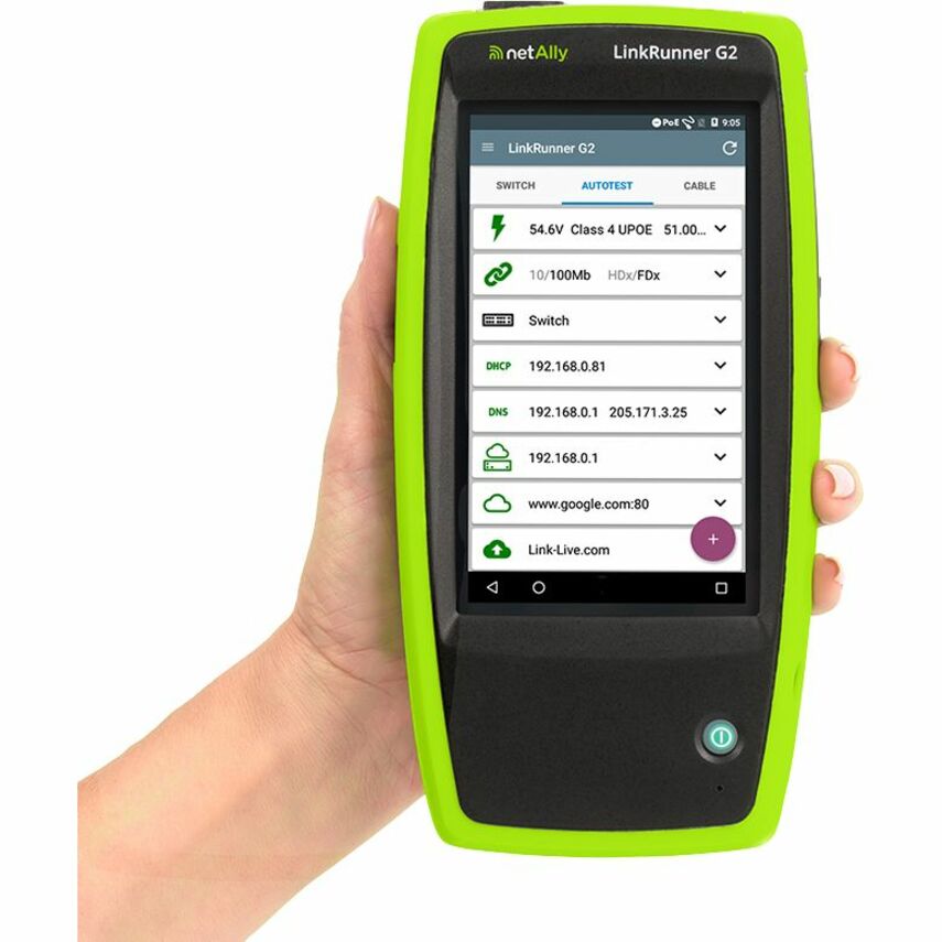 NetAlly LinkRunner G2 Smart Network Testing Device & LinkSprinter Pocket Network Tester LR-G2-LS-KIT