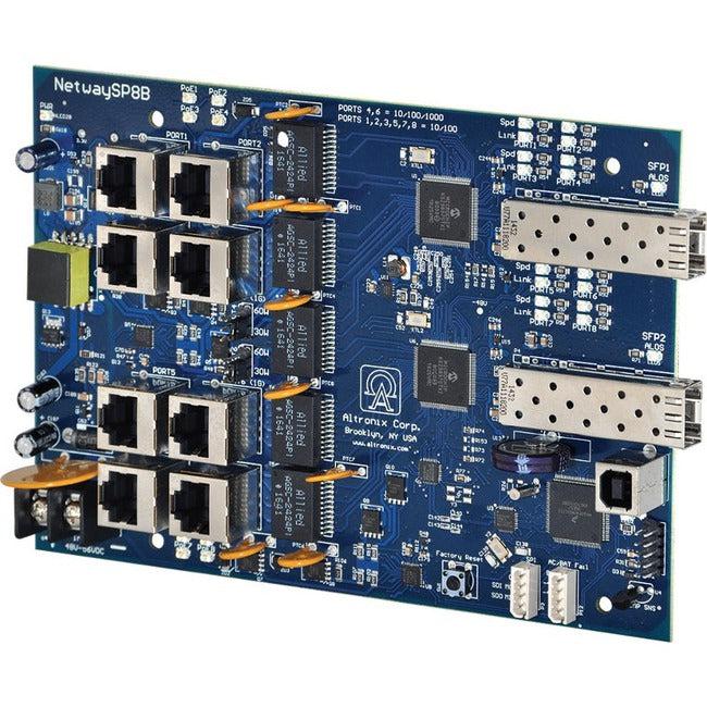 NetWay 8-Port PoE+ Switch Board NETWAYSP8B