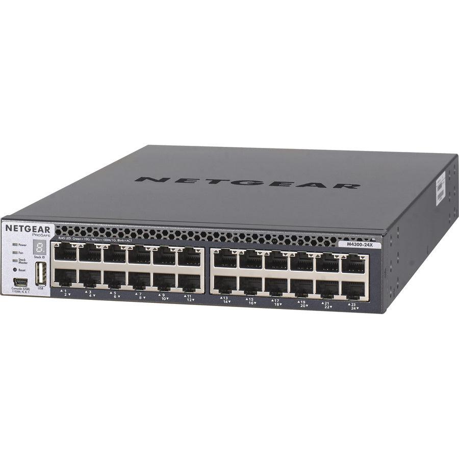 Netgear 10GbE Switch - M4300-24X Enterprise Network Switch XSM4324CS-100NES