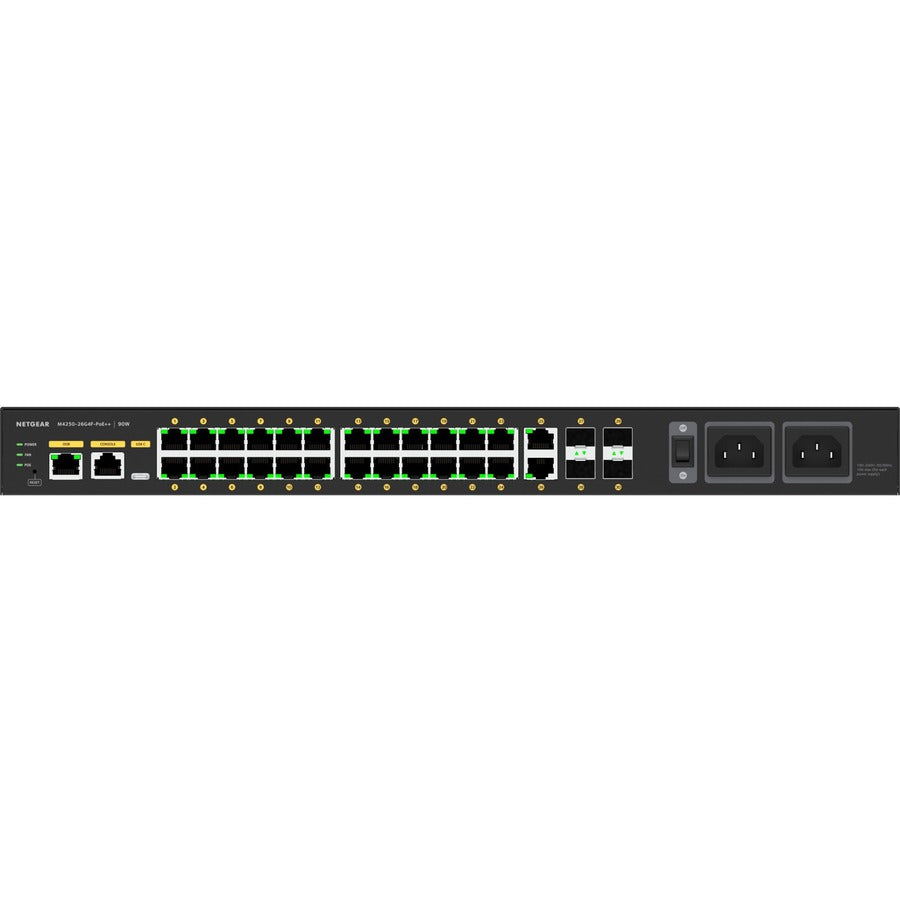 Netgear M4250-26G4F-PoE++ AV Line Managed Switch GSM4230UP-100NAS