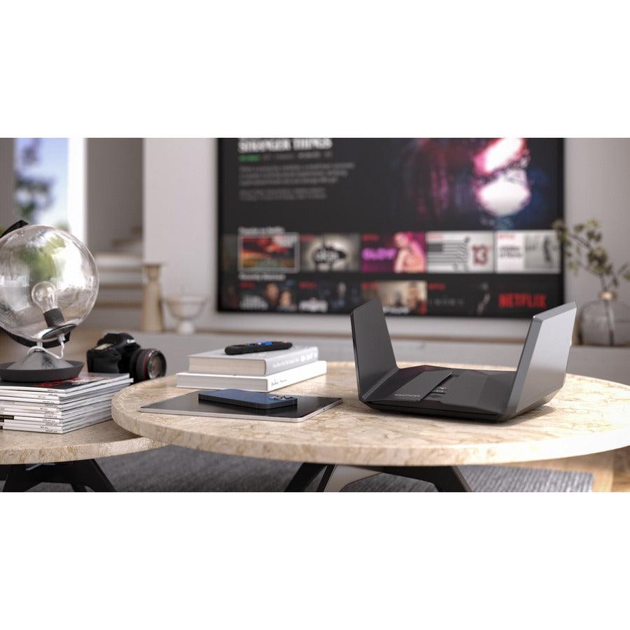 Netgear Nighthawk Wireless Router Gigabit Ethernet Tri-Band (2.4 Ghz / 5 Ghz / 6 Ghz)