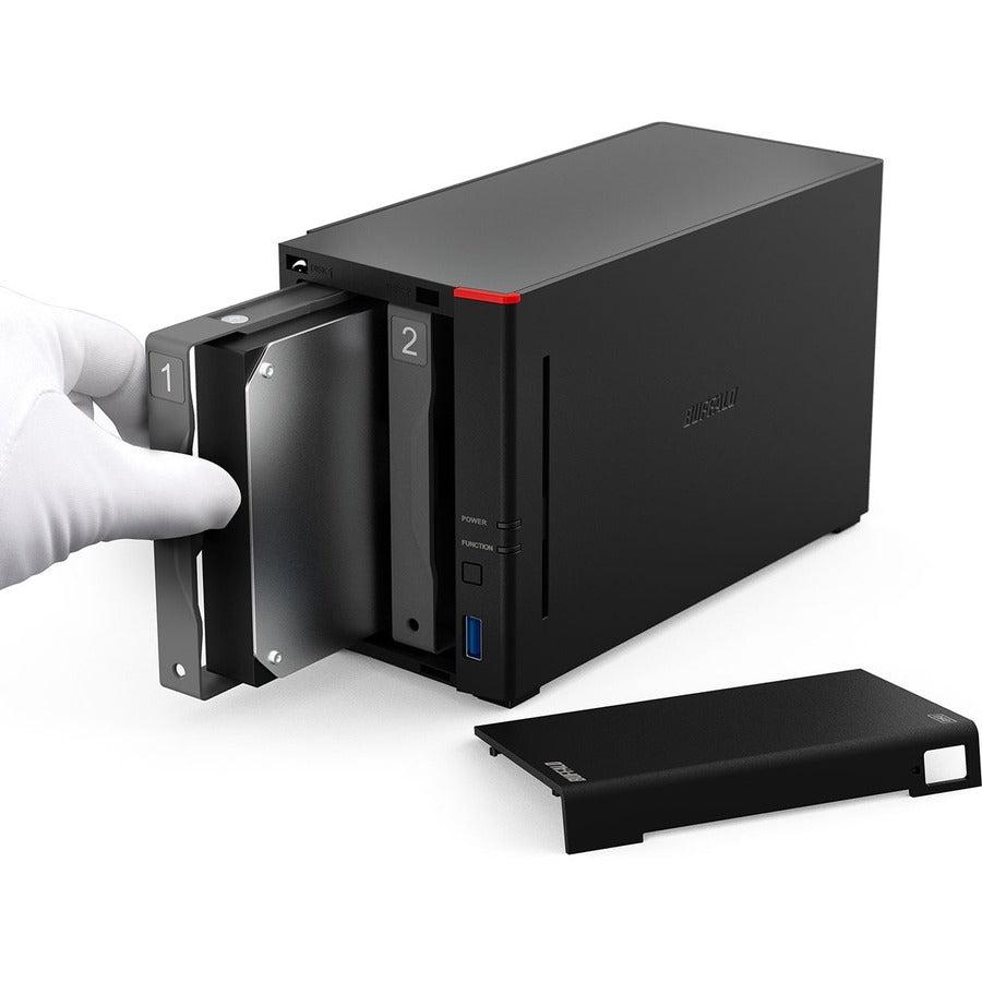 Network Storage Solutions - Buffalo LinkStation 700 Desktop NAS with 2.5GbE | TecISoft LS720D0802