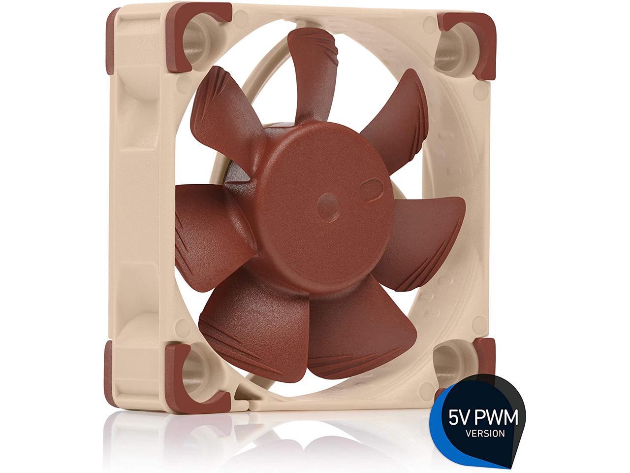 Noctua Nf-A4X10 5V Pwm, Premium Quiet Fan With Usb Power Adaptor Cable, 4-Pin, 5V Version (40X10Mm, Brown)