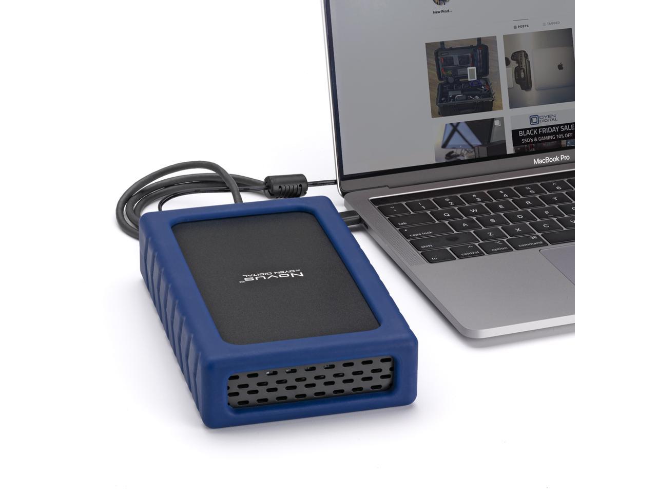 Novus 8Tb External Usb-C (3.1,Gen2) Rugged Desktop Hard Drive
