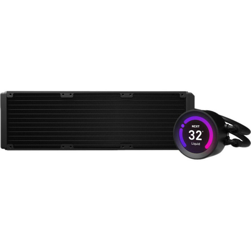 Nzxt Kraken Z Series Z73 360Mm - Rl-Krz73-01 - Aio Rgb Cpu Liquid Cooler - Customizable Lcd
