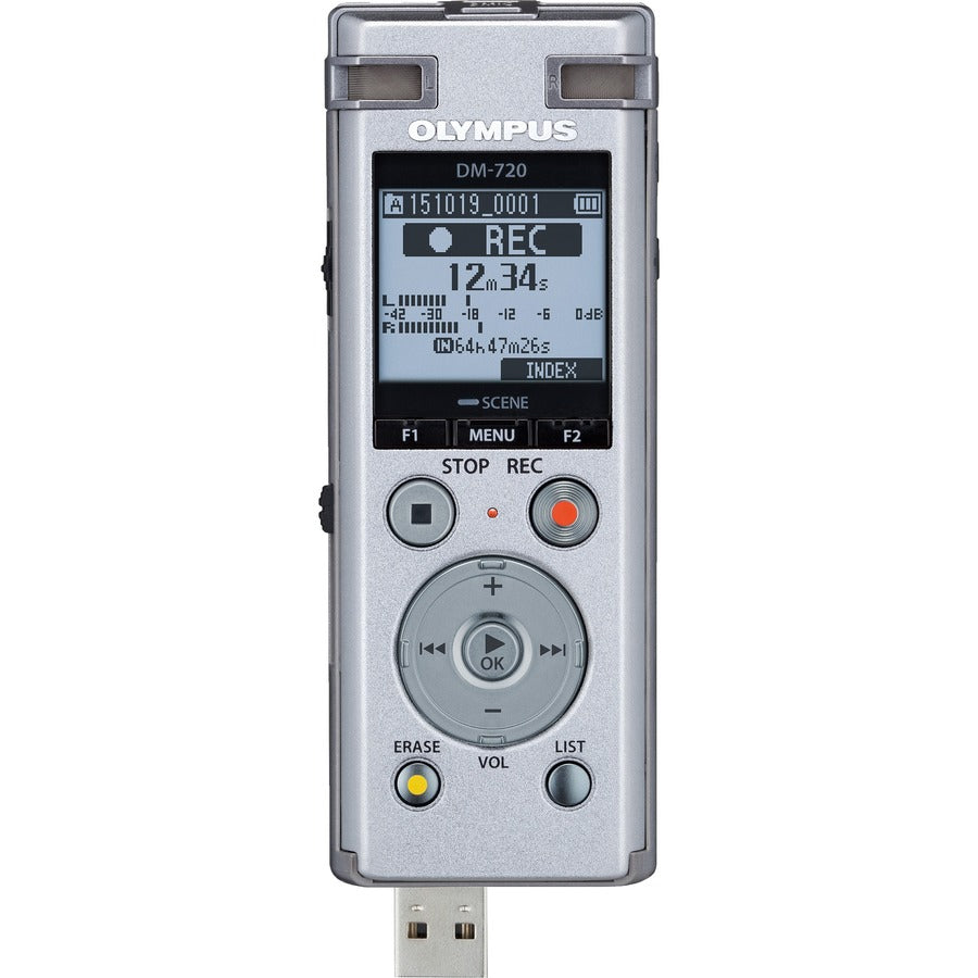 Olympus DM-720 4GB Digital Voice Recorder V414111SU000