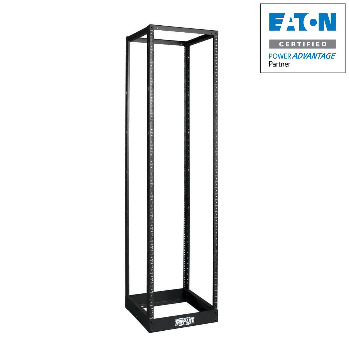 Open Frame Rack - 45U 4-Post Server Rack 1000 lb Capacity | Tripp Lite by Eaton SR4POST