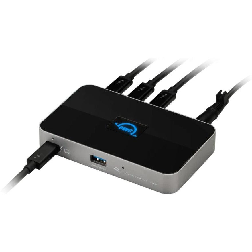 Owc Owctb4Hub5P Notebook Dock/Port Replicator Wired Thunderbolt Grey