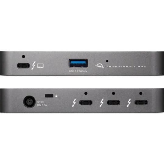 Owc Owctb4Hub5P Notebook Dock/Port Replicator Wired Thunderbolt Grey