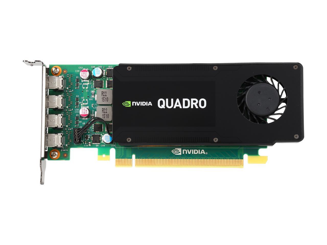 Pny Quadro K1200 Vcqk1200Dvi-Pb 4Gb 128-Bit Gddr5 Pci Express 2.0 Atx Or Sff Workstation Video Card For Dvi