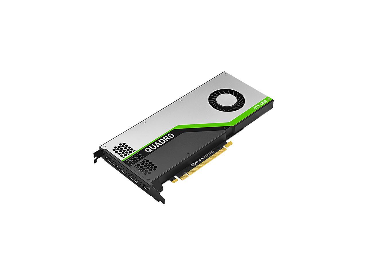 Pny Quadro Rtx 4000 Vcqrtx4000-Pb 8Gb Gddr6 Pci Express 3.0 X16 Video Cards - Workstation