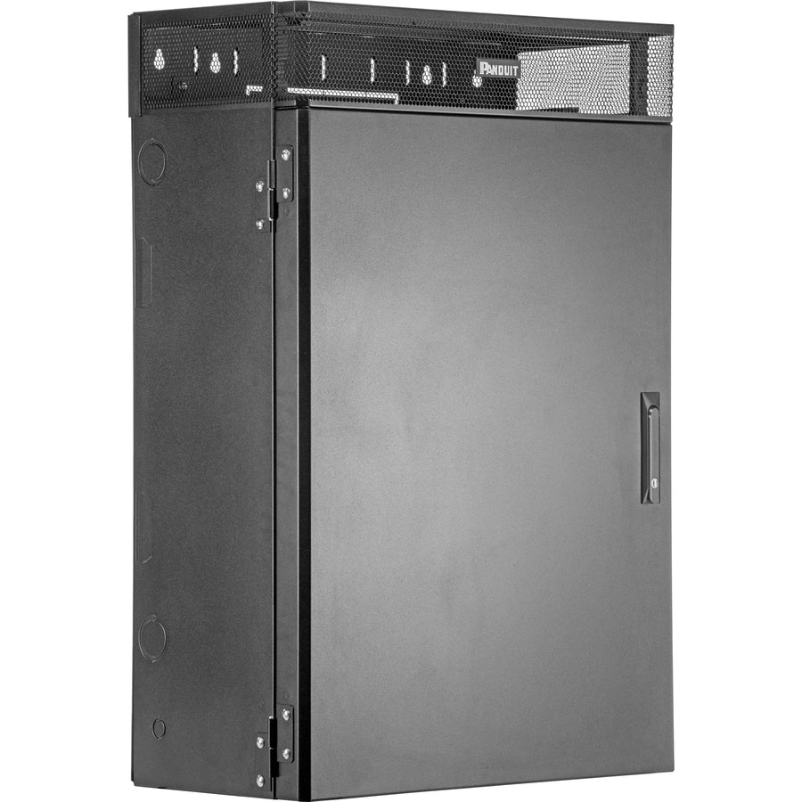 PanZone TrueEdge Vertical Wall Mount Enclosure, 6RU, Black WME6BL