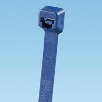 Panduit , 14.4”L (366Mm), Light-Heavy, Metal Detectable Polypropylene, Dark Blue, 50Pc Cable Tie Nylon