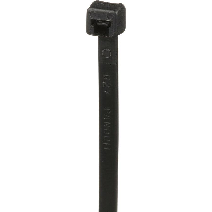 Panduit , 5.6"L (142Mm), Intermediate, Heat Stabilized, Black, 1000Pc Cable Tie Nylon