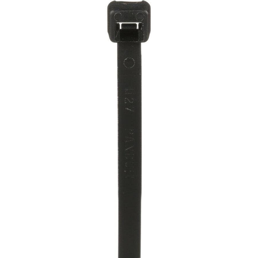 Panduit , 5.6"L (142Mm), Intermediate, Heat Stabilized, Black, 1000Pc Cable Tie Nylon