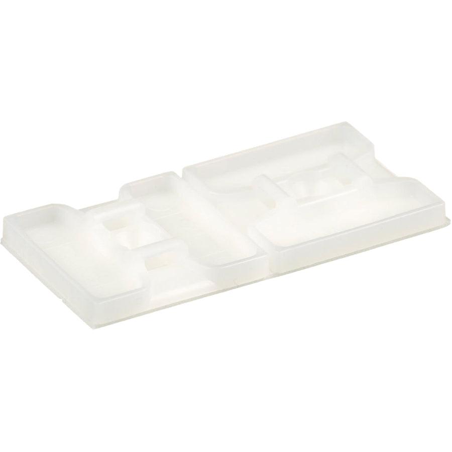 Panduit Abms-A-D Cable Tie Mount Transparent Nylon 500 Pc(S)