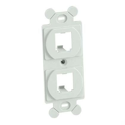 Panduit Cf1062Eiy Wall Plate/Switch Cover White