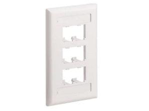 Panduit Cffpa2Bl Wall Plate/Switch Cover White