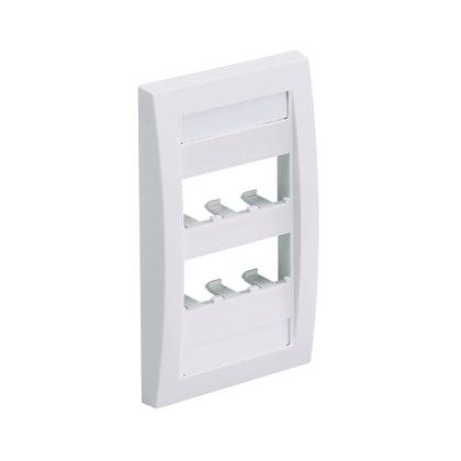 Panduit Cfpe6Eiy Wall Plate/Switch Cover White