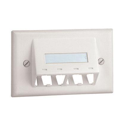 Panduit Cfphsl4Ig Wall Plate/Switch Cover Grey