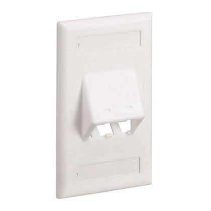 Panduit Cfpsl2Eiy Wall Plate/Switch Cover Ivory
