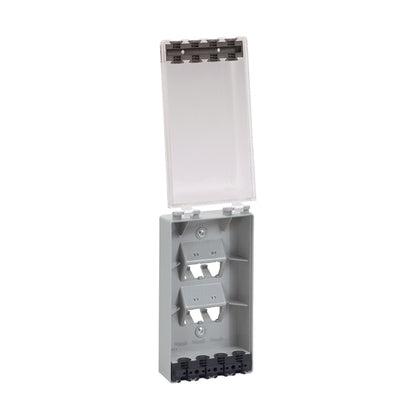 Panduit Cfpwr4Cig Outlet Box Grey