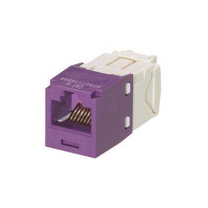 Panduit Cj688Tgvl-C Cable Gender Changer Rj-45 Violet