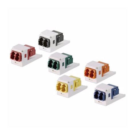 Panduit Cmdfdblcziw Fibre Optic Adapter Lc 1 Pc(S) Blue, White