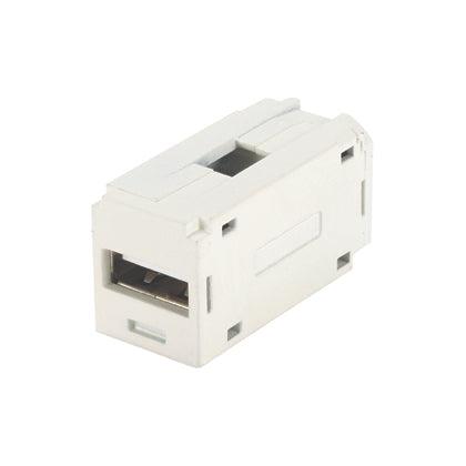 Panduit Cmusbaaei Wire Connector Usb 2.0 Female A - A Coupler Ivory