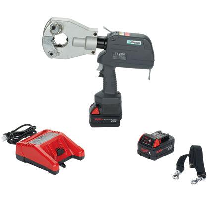 Panduit Ct-2980/L Cable Crimper Crimping Tool Black, Silver