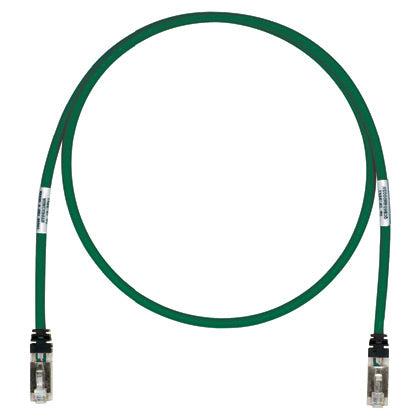 Panduit Cat6A S/Ftp Rj-45 Networking Cable Green 9 M S/Ftp (S-Stp)