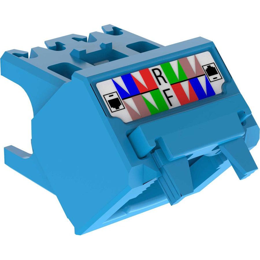 Panduit Cjudcapbu-X Wire Connector Rj-45 Blue