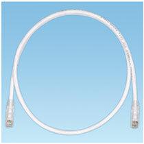 Panduit Copper Patch Cord, Category 6, Off White Utp Cable, 1 Meter Networking Cable 1 M