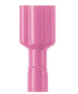 Panduit Dpf18-111Fib-C Electronic Connector Cap Brass, Nylon Red 100 Pc(S)