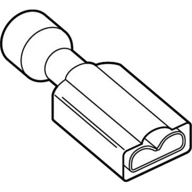 Panduit Dnf18250Fibx-L Electronic Connector Cap Brass, Nylon Red 50 Pc(S)