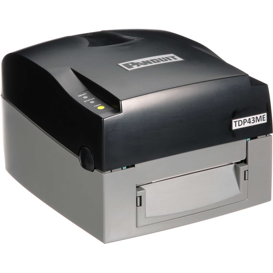 Panduit Easy-Mark Plus Desktop Thermal Transfer Printer - Monochrome - Label Print - Ethernet - USB - USB Host - Serial - Parallel - EU, UK, JP, Swiss - Black, Gray TDP43ME/E